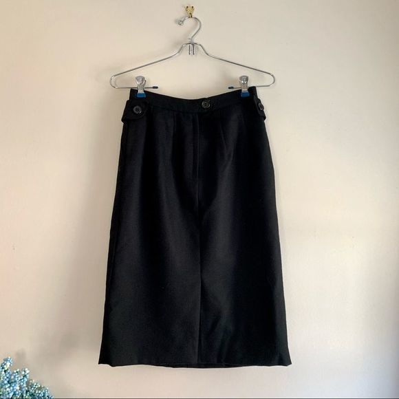 Vintage Wool‎ Pencil Skirt - Picture 1 of 9